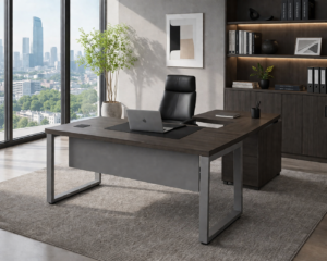 executive desk, premium minimalist design