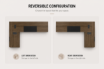 executive desks, ceo desks, wooden desks, large capacity executive desks, with a privacy panel and side cabinets