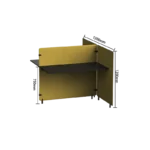 office desk, work desk, employee desk, computer desk, for work, tasks, office use, durable, spacious tabletop