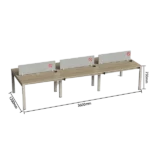 office desk, work desk, employee desk, computer desk, for work, tasks, office use, durable, spacious tabletop (复制)