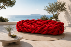 creative braided lounge sofa
