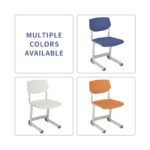 smart conference room chair wheel lecture hall school training student training study plastic chair tablet study chair student (复制)