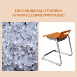 institutional stacking chair, features radiating vent holes on backrest, powder coated base & extreme temperature feet (复制)
