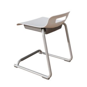 institutional stacking chair, features radiating vent holes on backrest, powder coated base & extreme temperature feet (复制)