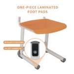 smart conference room chair wheel lecture hall school training student training study plastic chair tablet study chair student (复制)