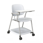 smart conference room chair wheel lecture hall school training student training study plastic chair tablet study chair student