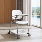 smart conference room chair wheel lecture hall school training student training study plastic chair tablet study chair student
