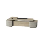 executive desk, president's desk, wooden desk, for executive office, work desk, office desk, with modesty panel and side cabinet, wide tabletop, lbz xy p001