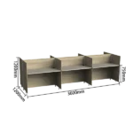 0 0 office desk, work desk, employee desk, computer desk, for work, tasks, office use, sturdy board material, spacious tabletop, ygz xy p002