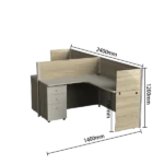 0 0 office desk, work desk, employee desk, computer desk, for work, tasks, office use, sturdy board material, spacious tabletop, ygz xy p002