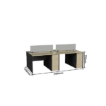 office desk, work desk, employee desk, computer desk, for work, tasks, office use, durable board material, spacious tabletop, ygz xy p010