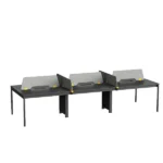 office desk, work desk, employee desk, computer desk, for work, tasks, office use, durable board material, spacious tabletop, ygz xy p007
