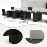 office desk, work desk, employee desk, computer desk, for work, tasks, office use, durable board material, spacious tabletop, ygz xy p010