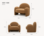 creative braided lounge sofa (复制)