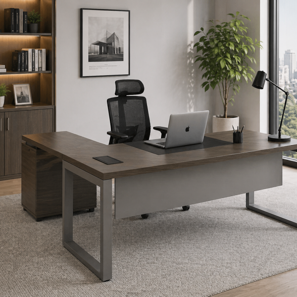 executive desk, premium minimalist design